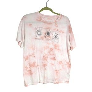 American Eagle Tarot Card Tie Dye‎ T-Shirt XS/S Sun Moon Destiny